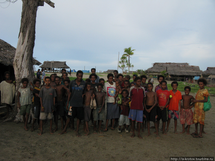 Жители Каупа Провинция Восточный Сепик, Папуа-Новая Гвинея