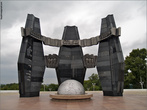 Мемориал павшим в войнах Афганистана и Чечни.