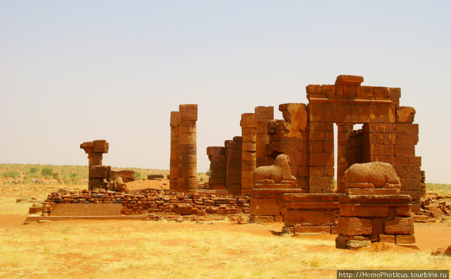 Мероэ, Нага, храм Амона Судан