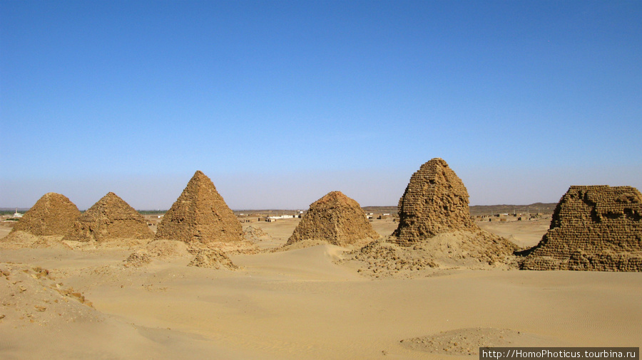 Напата, пирамиды Нури Судан