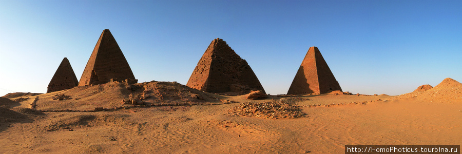 Напата, пирамиды Судан