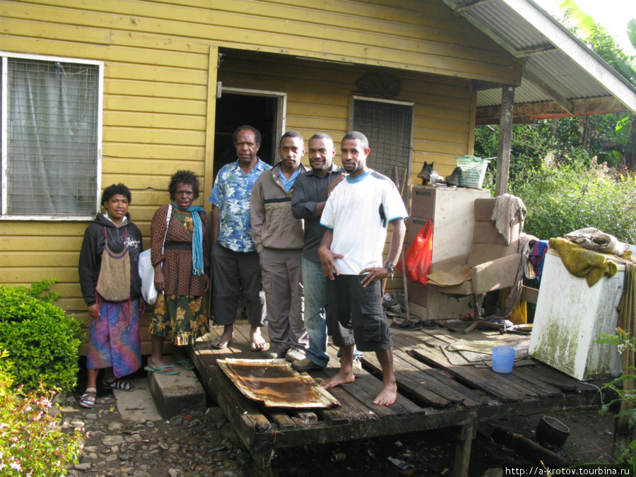 Жители Вабага. У них я ночевал Вабаг, Папуа-Новая Гвинея