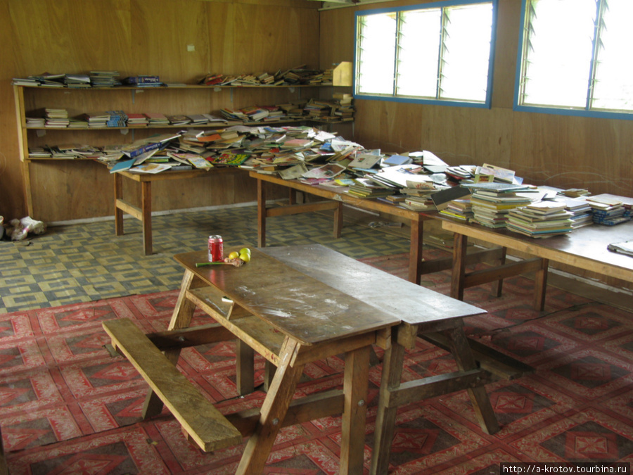 Класс — сельская школа Папуа-Новая Гвинея
