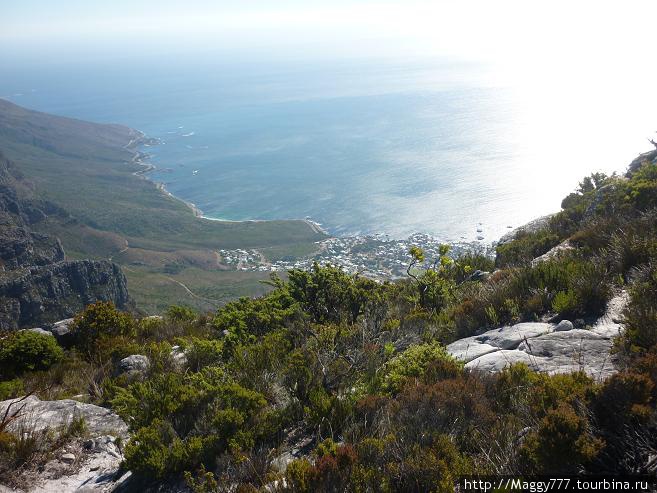 Вид со смотровой площадки. Кейптаун, ЮАР