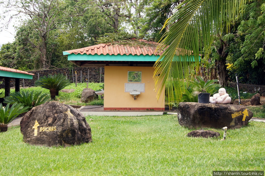 На территории биостанции в Сан-Рамоне Сан-Рамон, остров Ометепе, Никарагуа