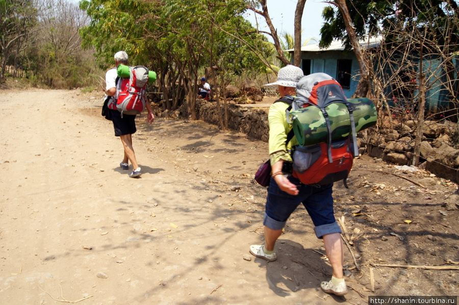 Сюда мой друг пешком и только с рюкзаком Остров Ометепе, Никарагуа