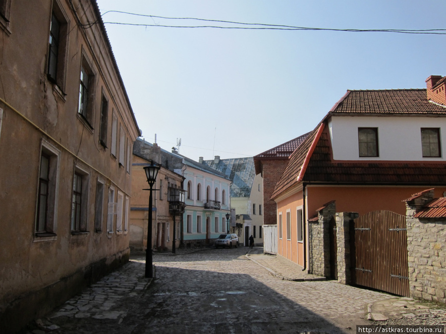 улочки Старого города Каменец-Подольский, Украина
