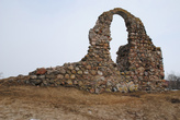 Развалины замка Резекне
