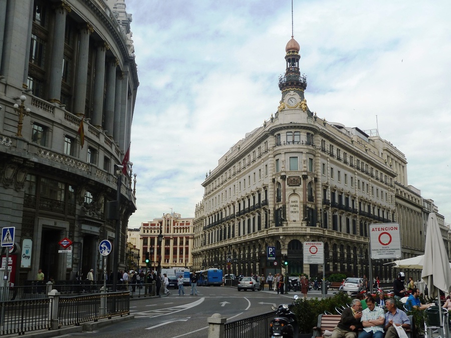 У Banco de España Мадрид, Испания