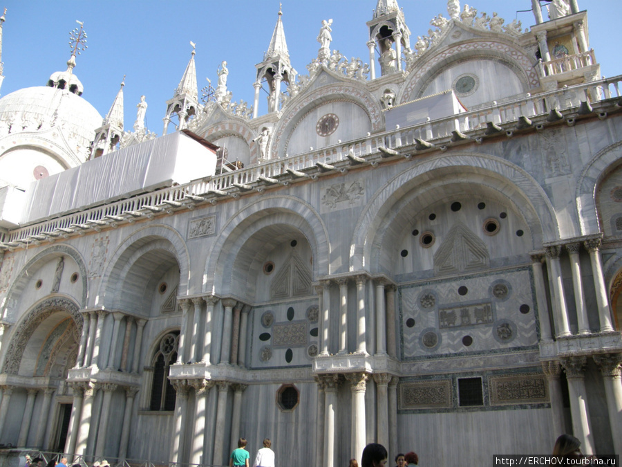 Площадь дворца внутри. Венеция, Италия