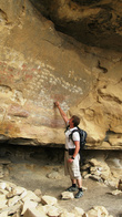 Ущелье Ади-Алаути, наскальная живопись