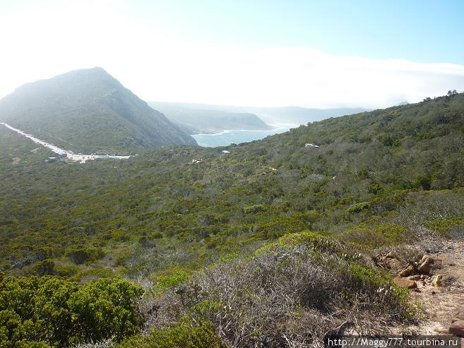 Вид на залив с другой стороны от Мыса. Кейптаун, ЮАР