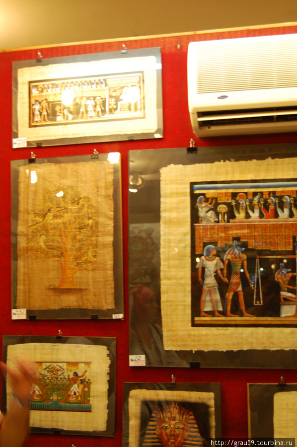 Музей папируса Луксор, Египет