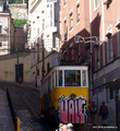 А это уже не трамвай, а фуникулер. Их в Лиссабоне три.