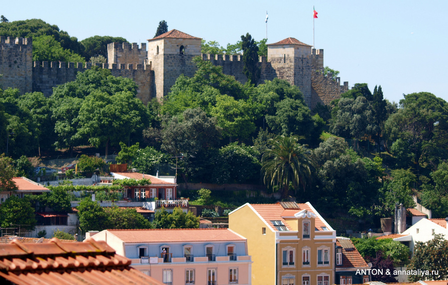 Крепость Сан-Джорджи Лиссабон, Португалия