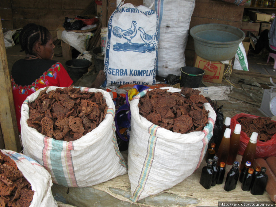 продают кору Мерауке, Индонезия
