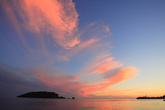 Закат на берегу Будвы.