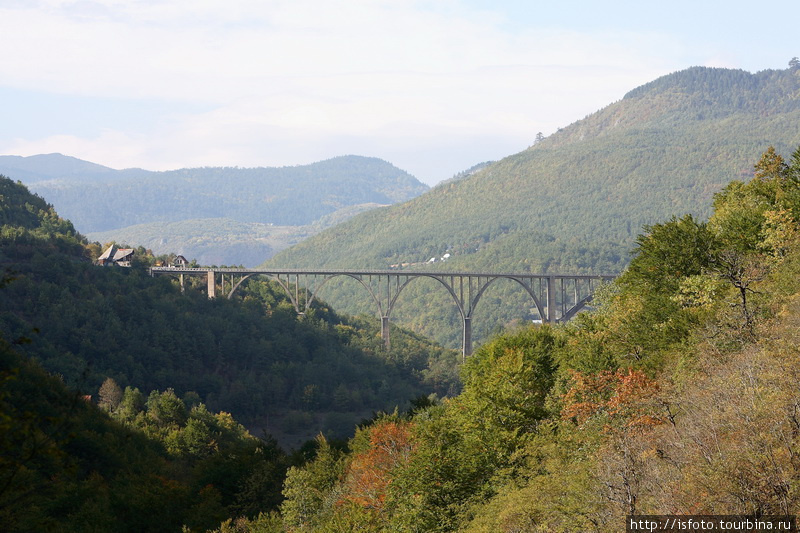 Самый высокий в Европе мост. Будва, Черногория