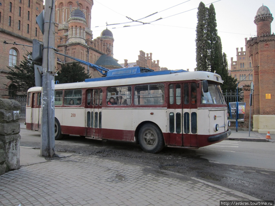 троллейбус Шкода 9Тр Черновцы, Украина