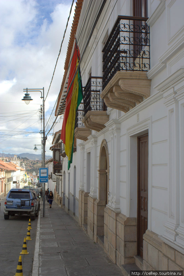 Улицы и улочки Сукре Сукре, Боливия
