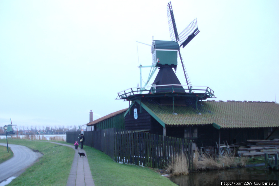 Голландский пейзаж Зансе-Сханс, Нидерланды