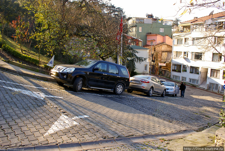 Улочки очень крутые Стамбул, Турция
