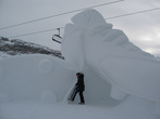 Снежные скульптуры к Евро-2008