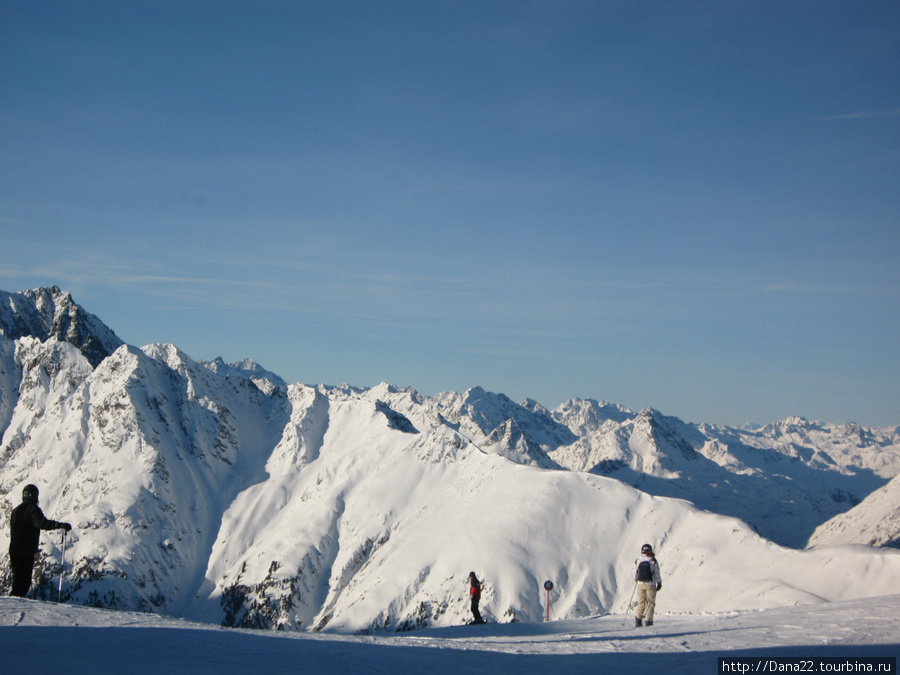 Ишгль — горнолыжная мекка Ишгль, Австрия
