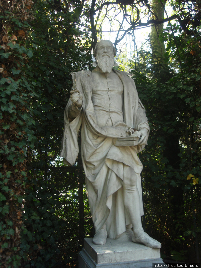Крупный ботаник XVI века Брюссель, Бельгия