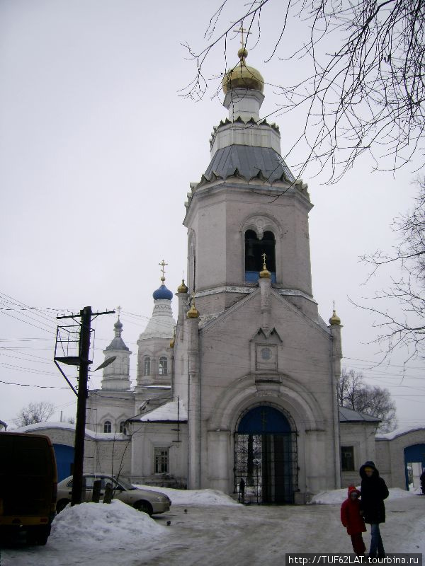 Калокольня мужского монастыря. Тула, Россия