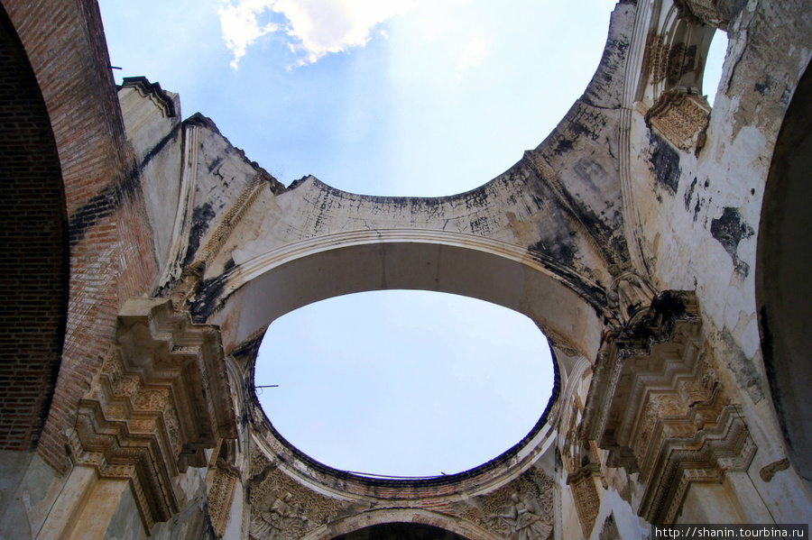 Кафедральный собор в Антигуа — руины Антигуа, Гватемала