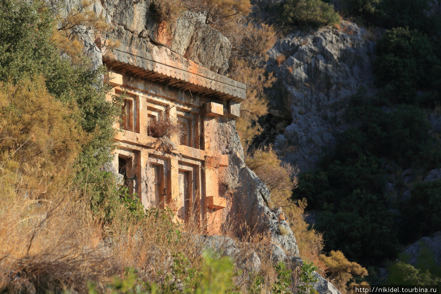 лидские гробницы в Мире Демре, Турция