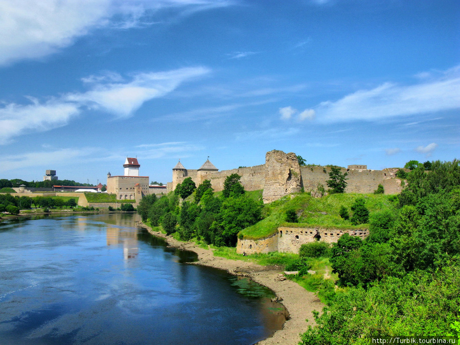 Две крепости Ивангород, Россия