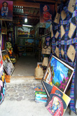 Картины для туристов в Панахачеле, на озере Атитлан