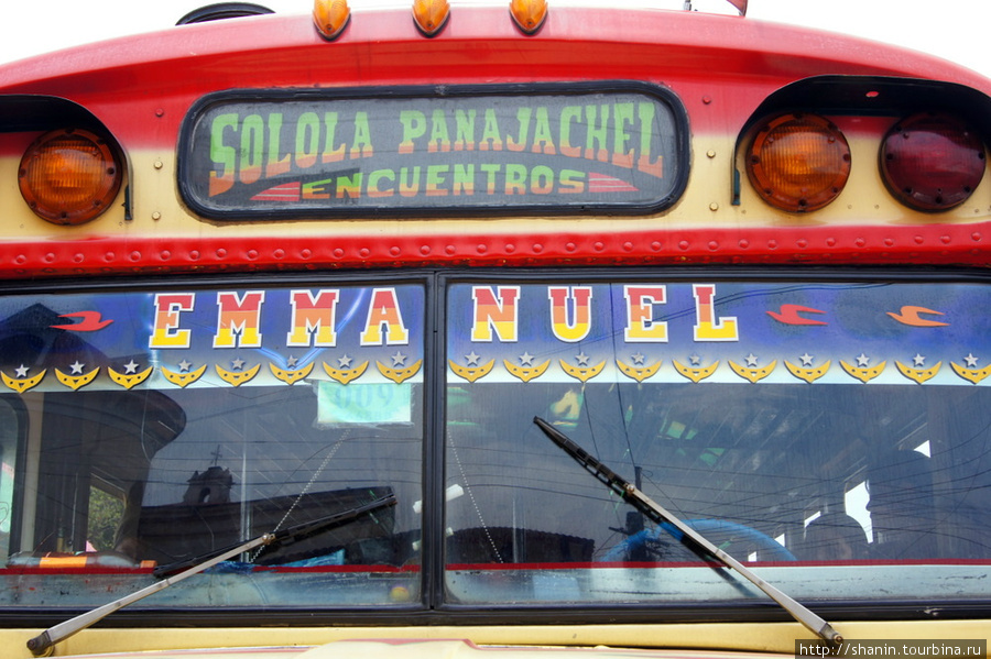 Автобус пойдет в Панахачель Солола, Гватемала