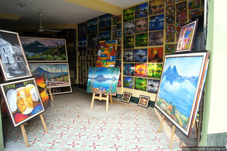 Картины на продажу Сан-Педро-ла-Лагуна, Гватемала