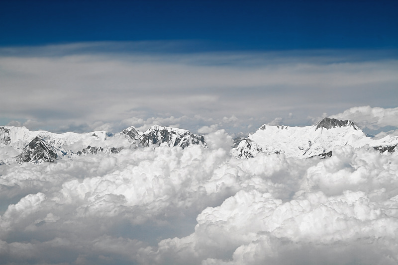 На обратном пути мы летели на самолете из Катманду  в Дели.
Вид из иллюминатора. Индия