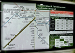 Схема метро в Дели.