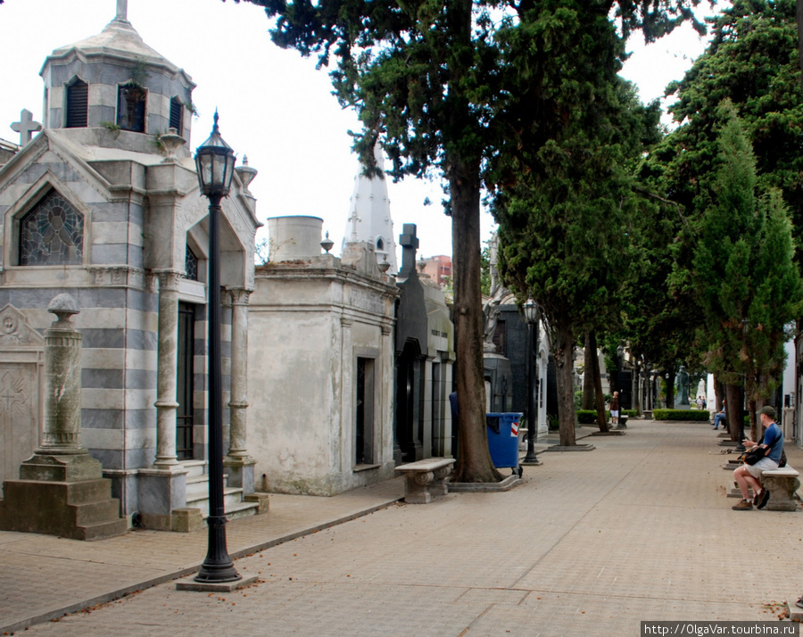 Кладбище Cementеrio de la Recoleta Буэнос-Айрес, Аргентина