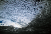 Небо над озером Капчагай