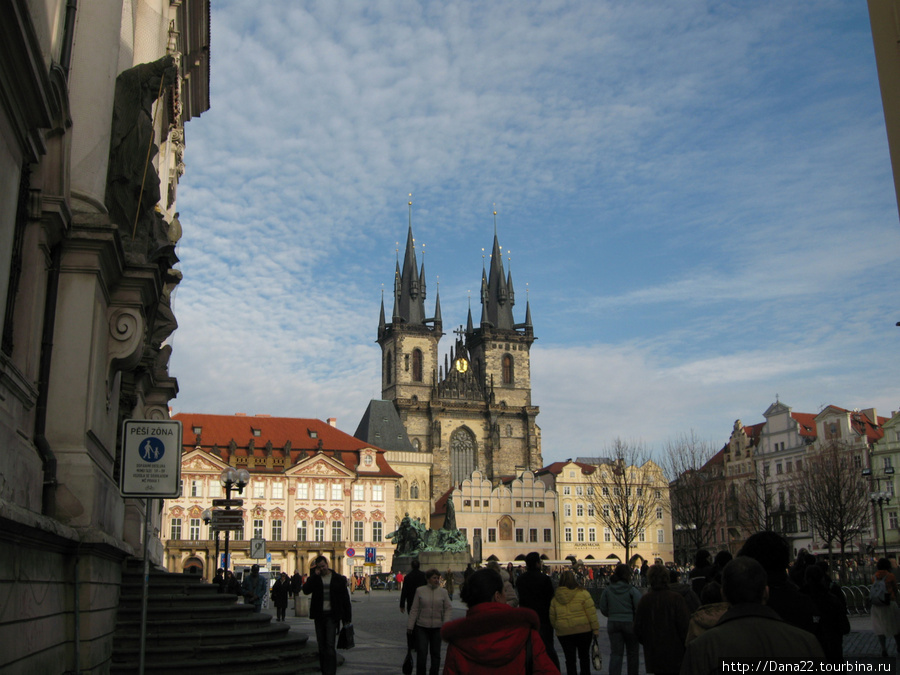 Самый известный вид Праги. 2007г. Прага, Чехия