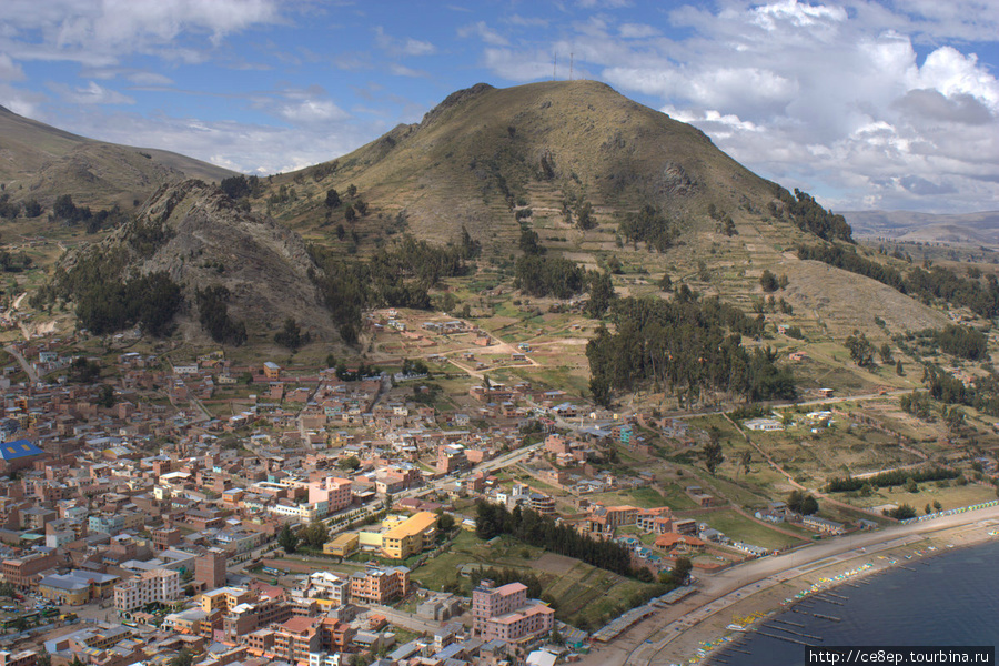 Другая гора над Копакабаной, на которую нет тропы Копакабана, Боливия