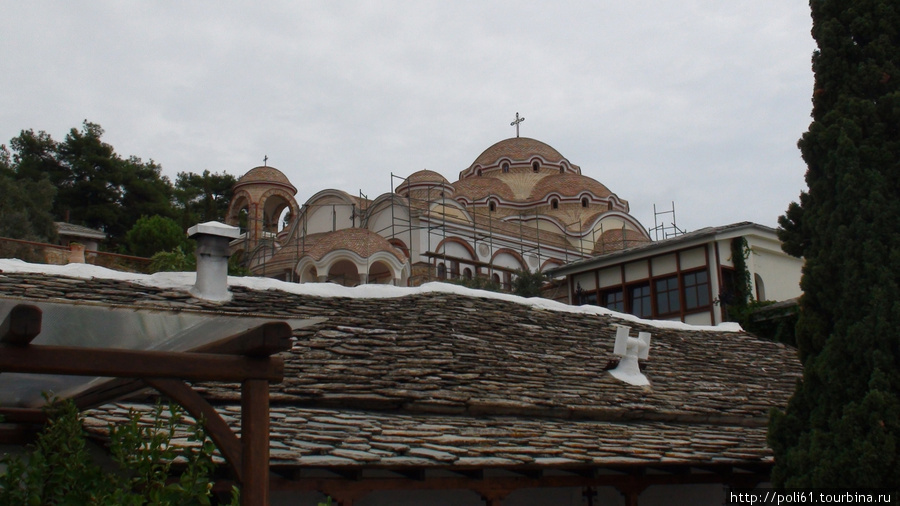 Путешествие на остров Тасос - монастырь Архангела Михаила