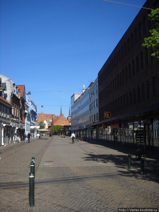 Главная улица Роскильде, Дания