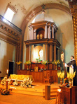 В церкви Девы Марии Асунсьонской