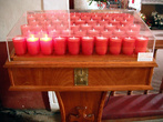 Свечи в соборе