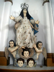 В церкви Девы Марии Гваделупской в Сан-Кристобаль-де-Лас-Касас
