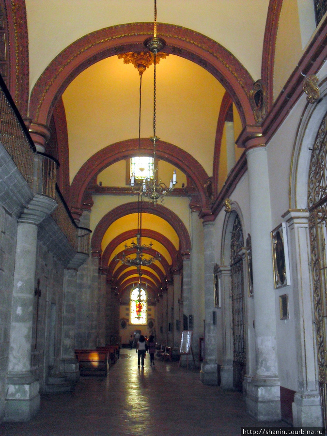 В кафедральном соборе Оахаки Оахака, Мексика