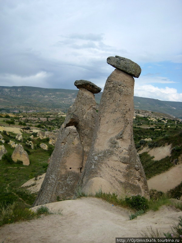 Знаменитые на весь мир ургюпские грибы. Каппадокия - Гереме Национальный Парк, Турция