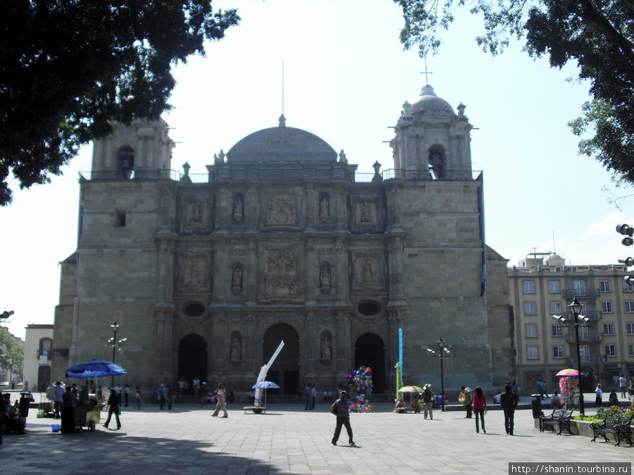 Кафедральный собор в Оахаке Оахака, Мексика